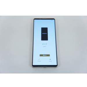 Xperia 1 SOG10 V ソニー SIMフリー au 中古 Aランク 商品補償100日間