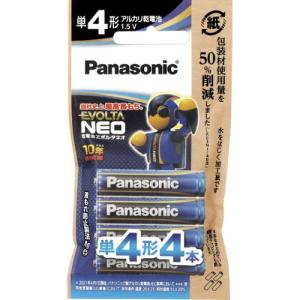 Panasonic(パナソニック) LR03NJ/4H 乾電池エボルタ NEO 紙袋 単4形 4本｜pcbomber