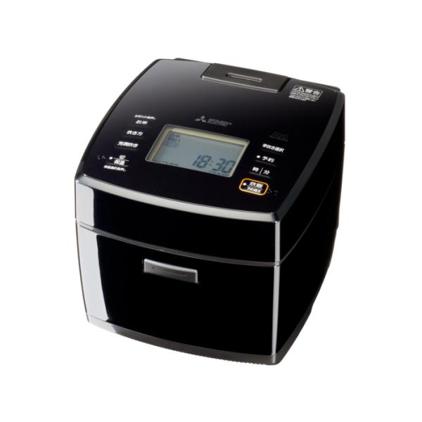 三菱(ミツビシ) 備長炭 炭炊釜 NJ-VS18G-B 黒曜