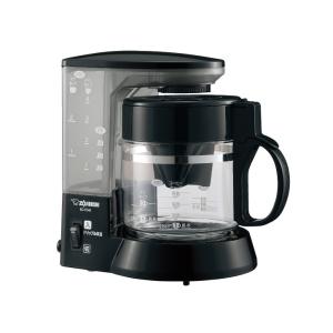 象印 コーヒーメーカー EC-TD40-BA 〜4杯  珈琲通  ブラック ZOJIRUSHI あす...