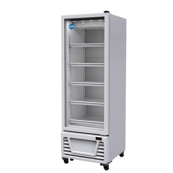 JCM タテ型冷蔵ショーケース 2℃〜10℃ 230L JCMS-230 ホワイト 冷蔵庫　送料無料...