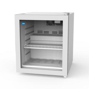 JCM 卓上型対面冷蔵ショーケース 2℃～8℃ ラウンド型 60L JCMS