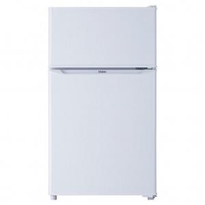 Haier 85L 2ドア直冷式冷蔵庫 JR-N85C-W  ホワイト ハイアール   代引き不可 @