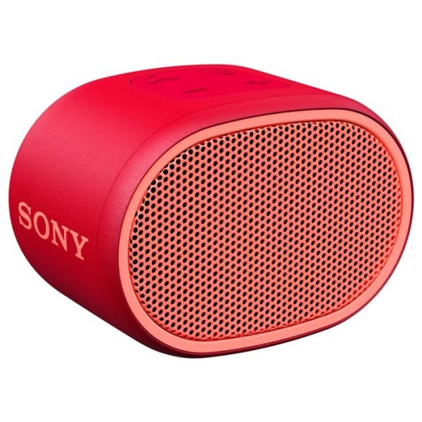 SONY ワイヤレスポータブルスピーカー SRS-XB01-R レッド ソニー Bluetooth対...