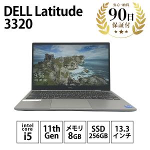 ノートパソコン Latitude 3320 Windows10 Pro Intel Core i5-1135G7 8GB SSD256GB 13.3インチ DELL 中古 Cランク｜pcjungle