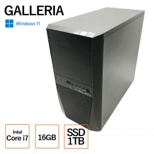 中古ゲーミングPC GALLERIA GTX10...の商品画像