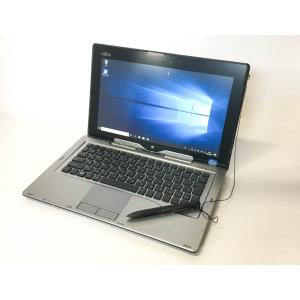 FUJITSU LIFEBOOK Q702 FMVNQ8P9 Windows10 Home 64bit Intel Core i5-3427U 2.30GHz  メモリ4GB  SSD64GB  11.6インチ 中古ノートPC 富士通 無線LAN Bランク