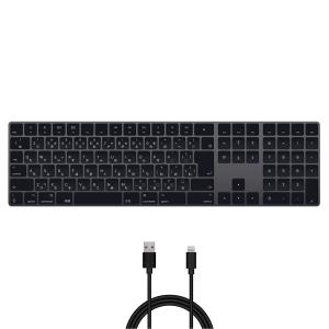 暮らしに便利なアイテム Apple ☆Apple (US配列/英語 テンキー付き/A1843 Keyboard Magic キーボード