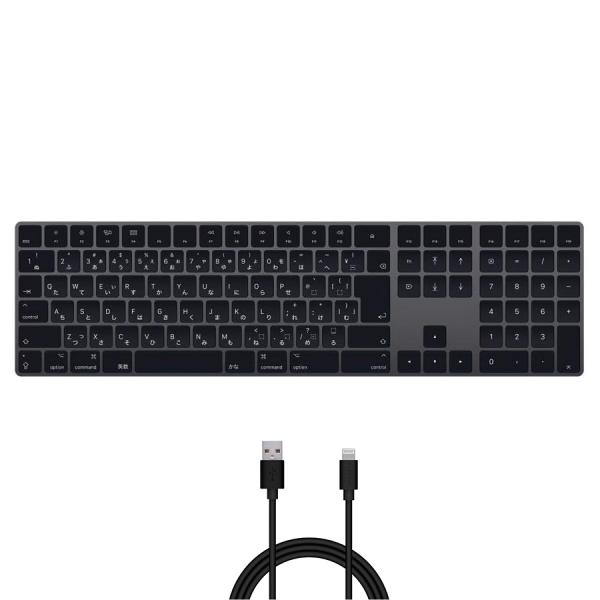 Apple純正 Magic Keyboard A1843 スペースグレイ Mac アップル ワイヤレ...