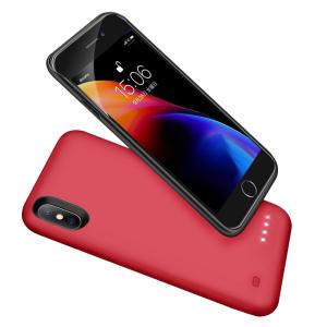 【最大22% OFF】　新品 iPhoneX/XS/10 対応 バッテリーケース 5200mAh バッテリー内蔵ケース バッテリー 大容量 5.8インチ用 レッド