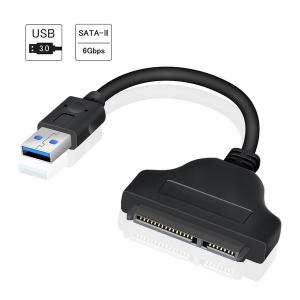 「安心国内1年保証付」新品 SATA USB 変換 アダプター 2.5インチ SATAケーブル 5Gbps 高速 SATA3 コンバーター USB3.0 2TB SSD/HDD 外付け コネクタ