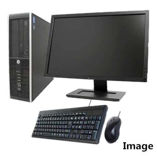 中古パソコン Windows 7 Pro 32Bit搭載 20型ワイド液晶セット HP Compaq...