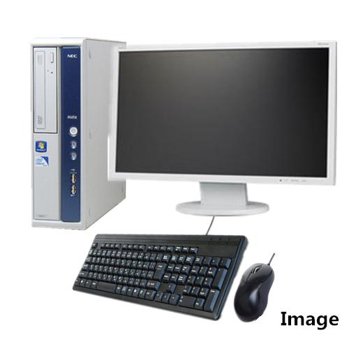 中古パソコン Windows 7 Pro 32Bit搭載 19型液晶セット NEC MBシリーズ C...