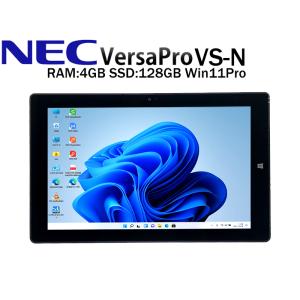 安心日本メーカータブレット NEC VersaPro VS-N VS-T 11.6型 RAM:4GB SSD:128GB CoreM搭載 中古パソコン タブレットPC Tablet Windows11 Pro