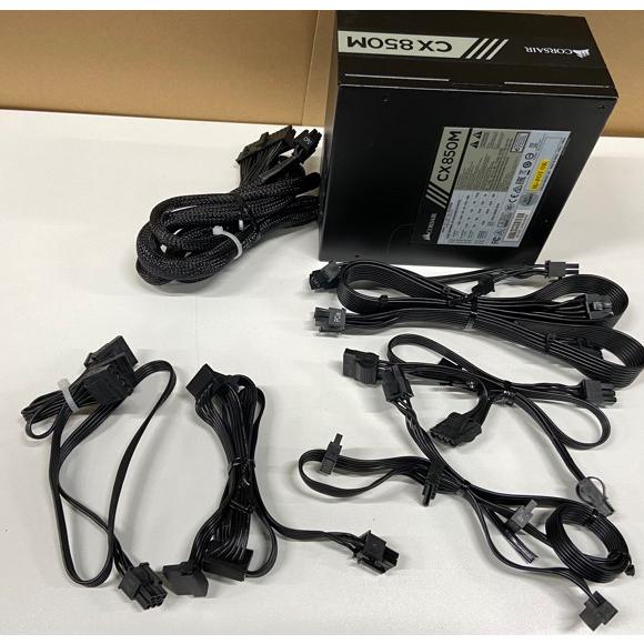 CX Series〓 モジュラー CX850M ATX電源 ― 850W 80 PLUS〓 Bron...