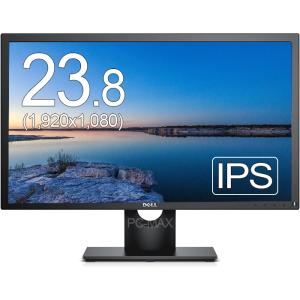 Dell 23.8インチワイドLED液晶モニタ E2417H IPSパネル 1920x1080 フルHD HDCP VESA準拠【中古】ディスプレイ｜pcmax