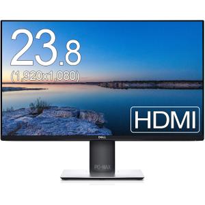 Dell フレームレス 23.8インチ 液晶モニター P2419H IPSパネル 1920x1080 フルHD HDMI 画面回転 高さ調整【中古】ディスプレイ｜pcmax