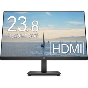 HP フレームレス 23.8インチワイド液晶モニタ P244 IPSパネル 1920x1080 フルHD HDMI HDCP 【中古】ディスプレイ