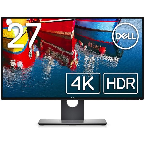 Dell フレームレス 27インチ モニター U2718Q IPSパネル 3840x2160 4K ...