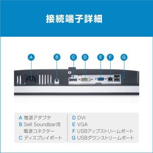 Dell モニター 24インチ U2412M ...の詳細画像3
