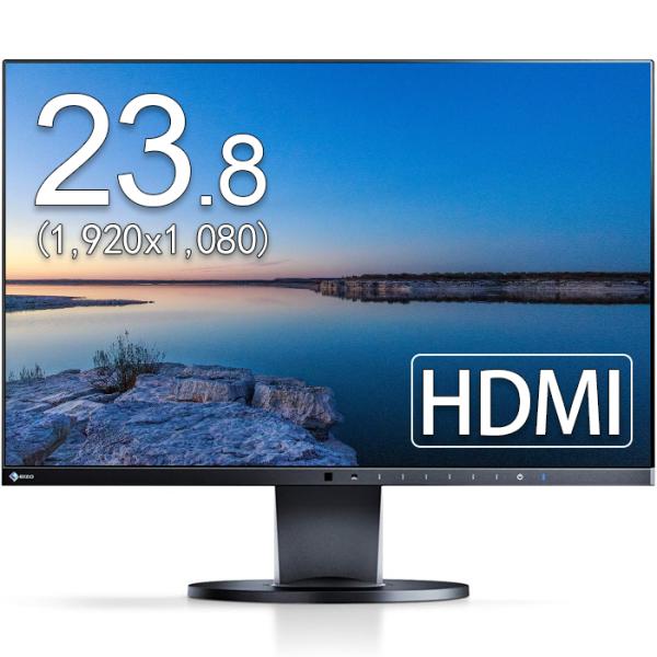 EIZO モニター 23.8インチ EV2450-BK IPSパネル 1920x1080 HDMI ...