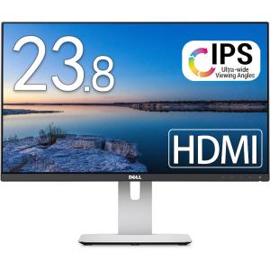 Dell フレームレス 23.8インチワイドLED液晶モニタ U2414H IPSパネル 1920x1080 フルHD HDMI 画面回転 高さ調整【中古】ディスプレイ｜pcmax