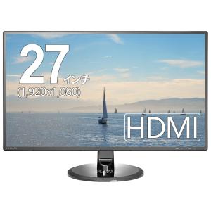 IO-DATA 27インチワイドLED液晶モニタ LCD-MF277XDB ADSパネル 1920x1080 フルHD HDMI HDCP【中古】ディスプレイ｜BTOパソコン専門店のPC-MAX