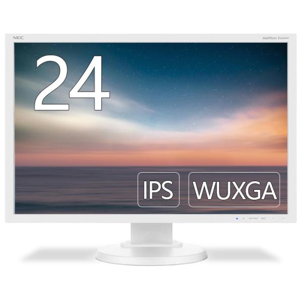 NEC モニター 24インチ LCD-E245WMi IPSパネル 1920x1200 16:10 ...