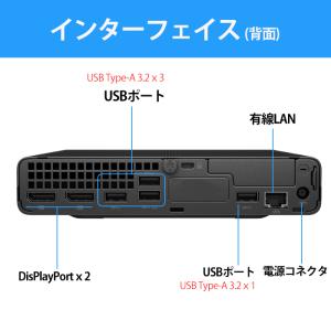 HP ProDesk 600 G6 DM 第1...の詳細画像2