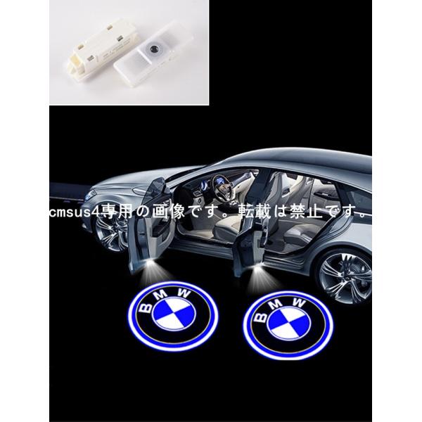 BMW E60/61/F10/11/07/G30/31 F12/13/06 ドア LED カーテシラ...