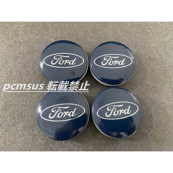 フォード FORD ホイールキャップ ホイール ハブキャップ センター キャップ保護 防塵 4個セッ...