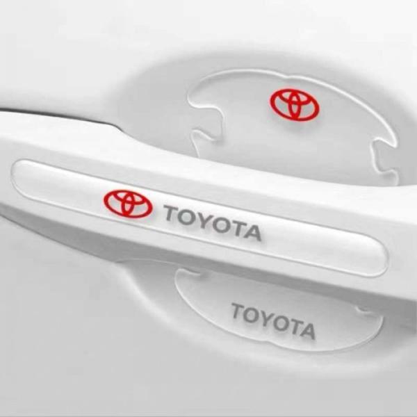 トヨタ ランドクルーザープラド RAV4 アクア アルファード クラウン ドアハンドルプロテクター　...