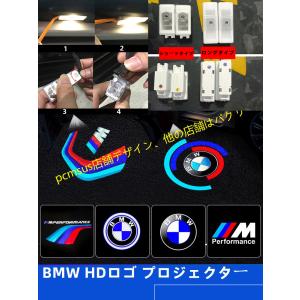 NEWタイプ 高性能 BMW LED HD ロゴ プロジェクター ドア