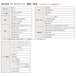 弥生会計27ネットワーク5ライセンスwithS...の詳細画像5