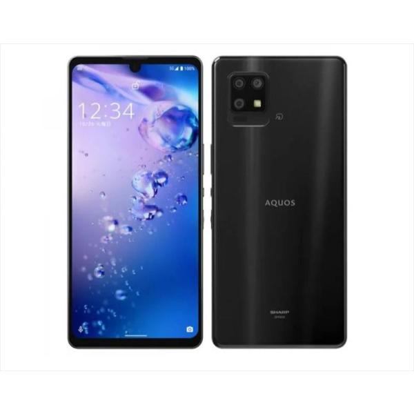 (中古) AQUOS zero6 ブラック /SH-RM18 【楽天版 SIMFREE】未開封品、S...