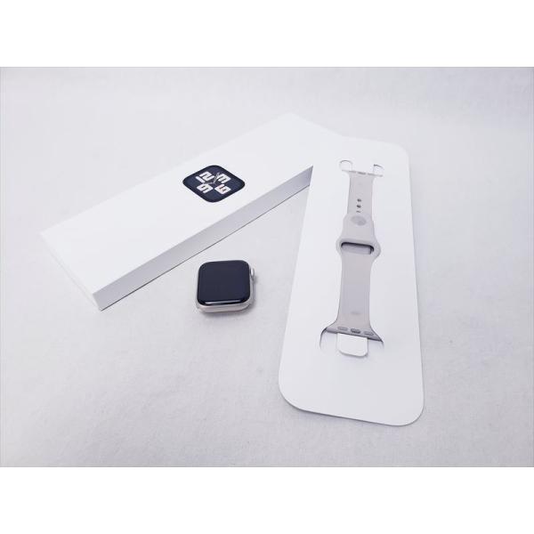 (中古) Apple Watch SE 第2世代 GPS 40mm スターライトアルミニウムケース/...