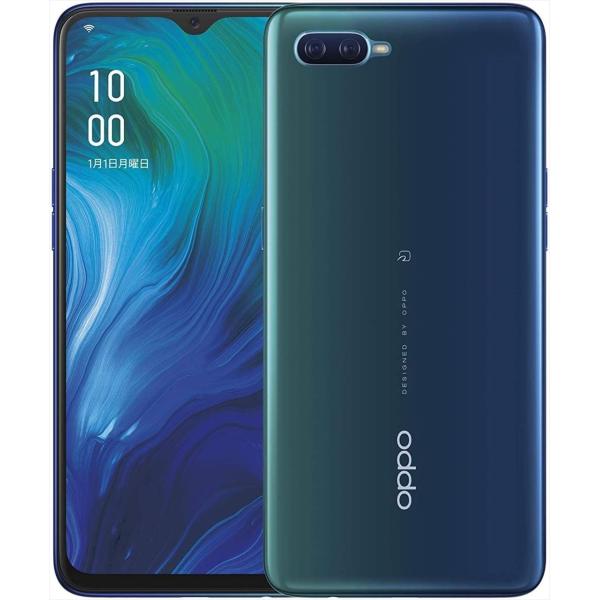 (中古) OPPO Reno A 6GB/128GB ブルー /CPH1983 【楽天版 SIMFR...