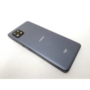 (中古) SHG07 ブラック /AQUOS sense6s 【 SIMFREE】、au