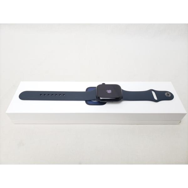 (中古) Apple Watch Series8 GPS 45mm ミッドナイトスポーツバンド /M...
