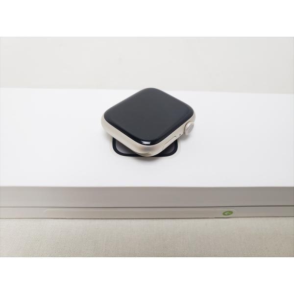 (中古) Apple Watch Series9 GPS 45mm スターライトアルミニウム/スター...
