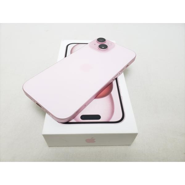 (中古) iPhone15 256GB ピンク /MTMP3J/A 【国内版 SIMFREE】、SI...
