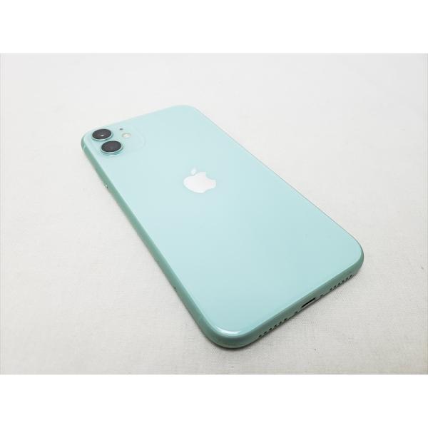 (中古) iPhone11 64GB グリーン /MWLY2J/A  【SIMロック解除品】、sof...