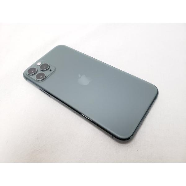(中古) iPhone11 Pro 64GB ミッドナイトグリーン /MWC62J/A  【SIMロ...
