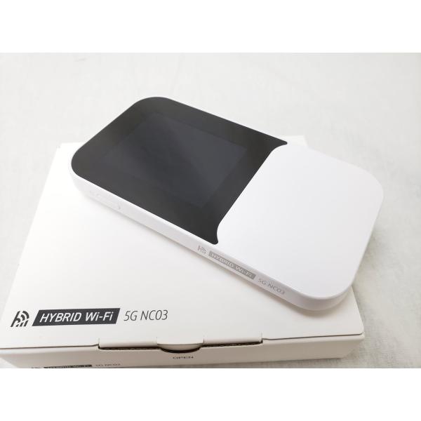 (中古)(WiMAX) HYBRID Wi-Fi 5G NC03 【国内版 SIMFREE】、SIM...