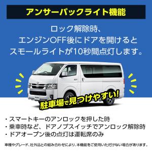 ハイエース 9型 専用ミラー格納キット|ドアロ...の詳細画像4