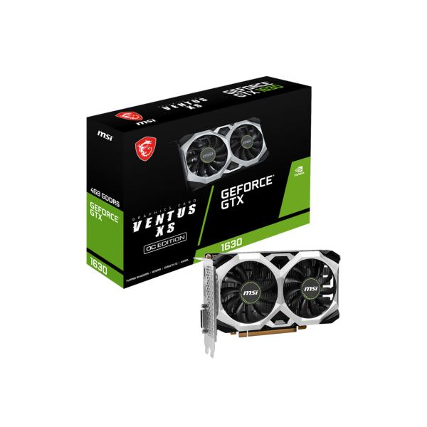 MSI GeForce GTX 1630 VENTUS XS 4G OC 正規代理店保証付 (vd8...