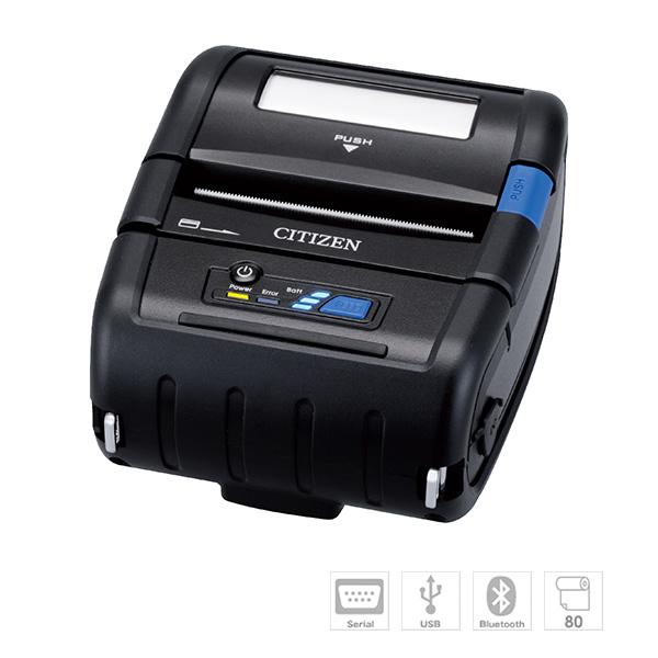 シチズン CMP-30IIBT-JL 80mm幅 Bluetoothモバイル感熱プリンタ カードリー...