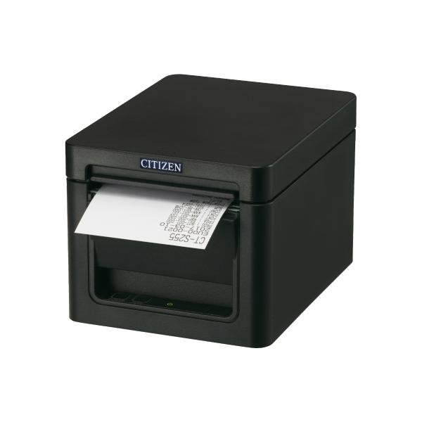 CT-S255BTJ-BK サーマルプリンタ（Bluetooth+USBブラック）80・58mm幅対...