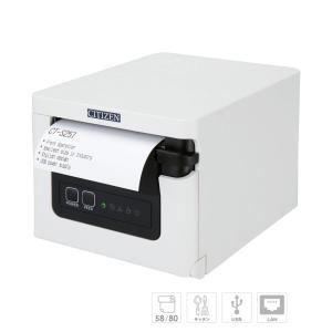 CITIZEN（シチズン） CT-S257RSJ-WH サーマルプリンタ（シリアルRS