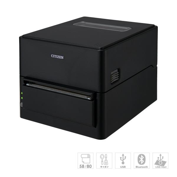 【販売終了】CT-S4500SHBTJ-BK サーマルプリンタ　Bluetooth+USBホスト機能...